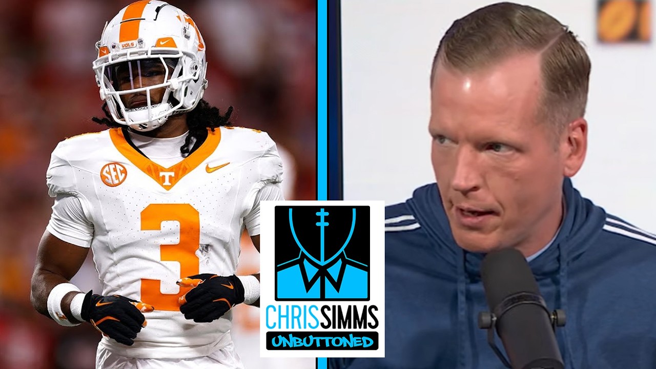 NFL Draft 2026 cornerback rankings: Jermod McCoy, Tennessee | Chris Simms Unbuttoned | NFL on NBC