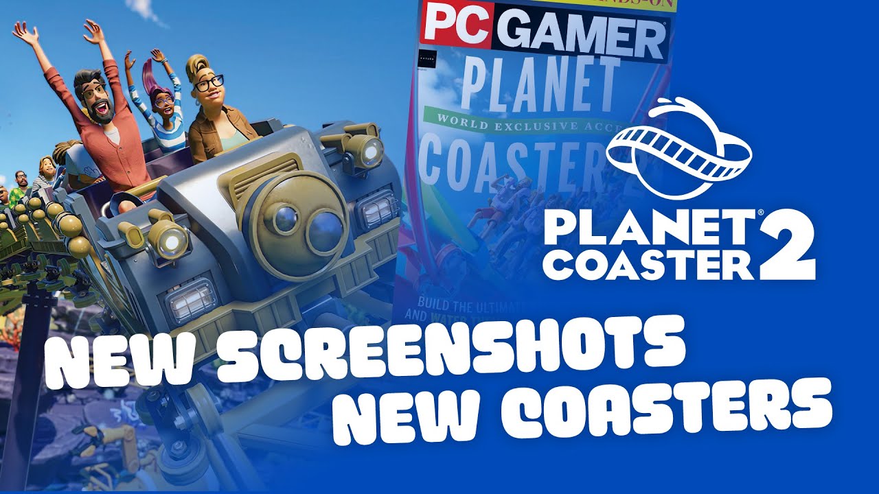 9 new screenshots, details and rides confirmed for Planet Coaster 2