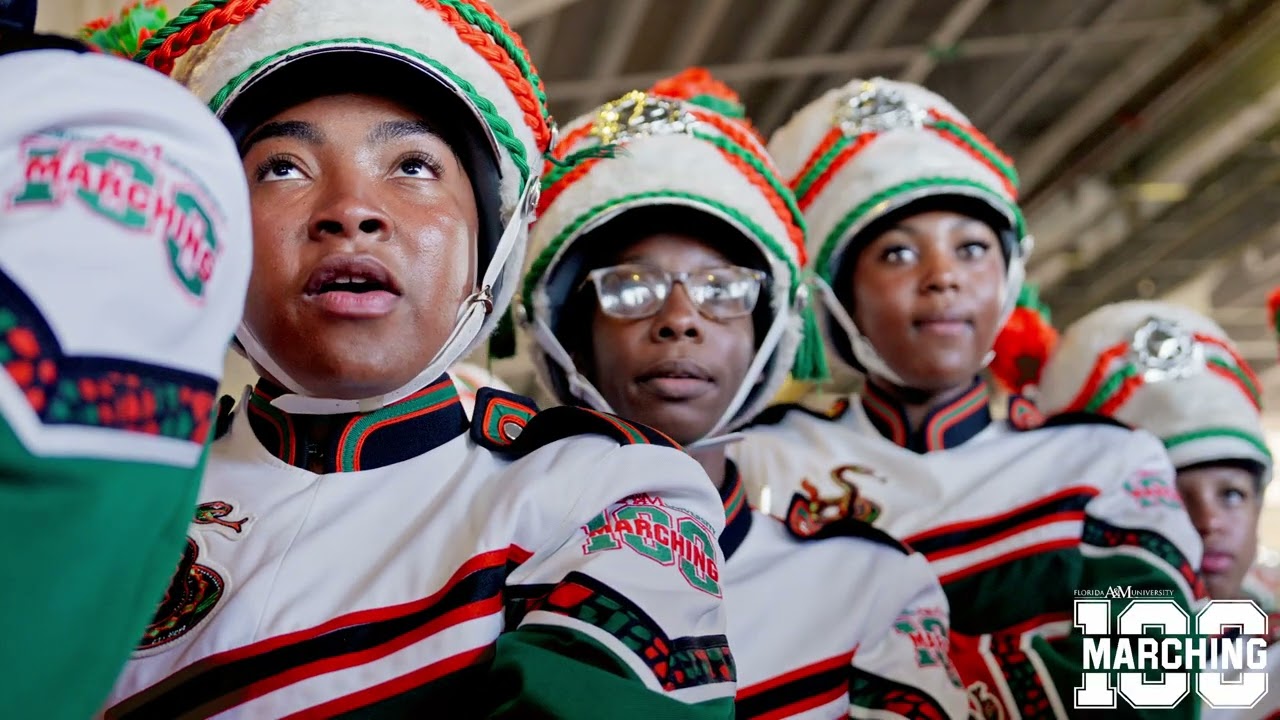 FAMU Marching 100 2025 Florida Classic Warm Up