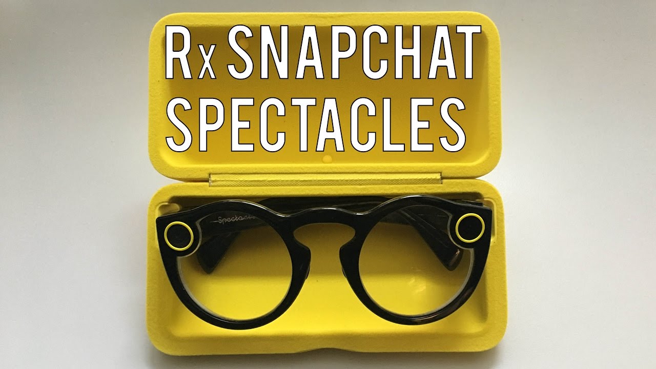 Prescription Snapchat Spectacles