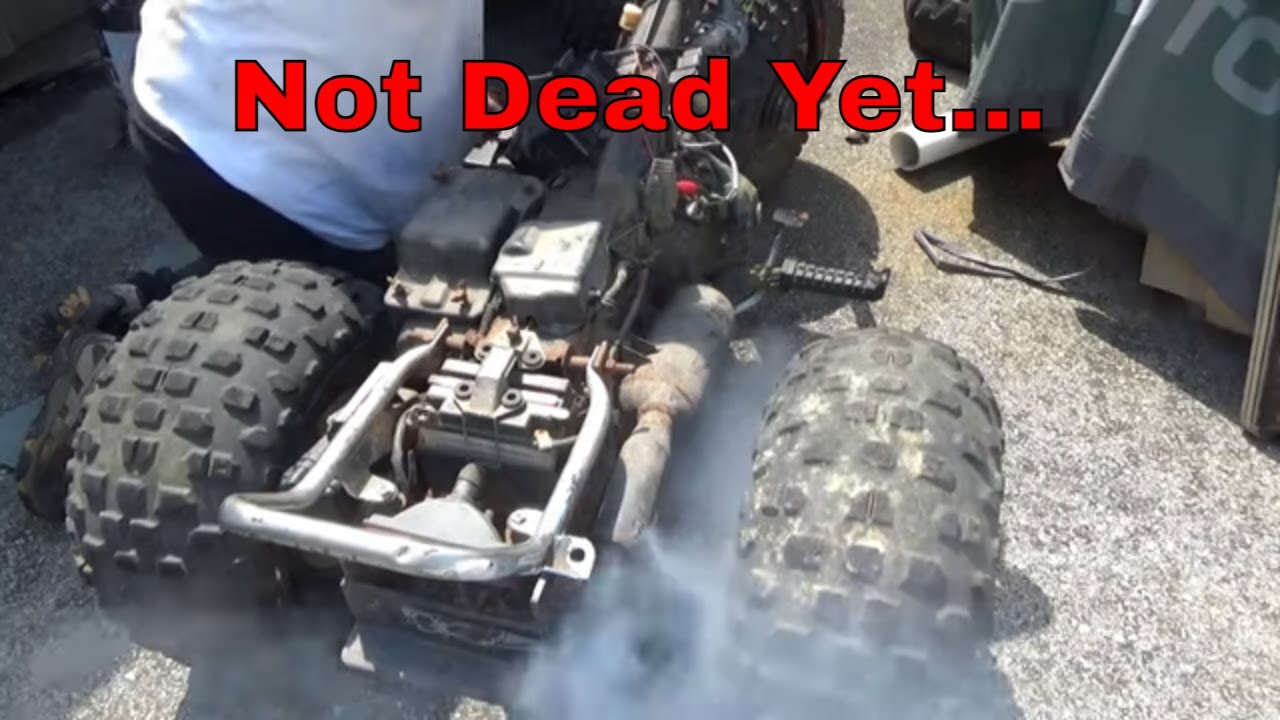 ATV Stalled, Would not Restart, Now What? Death Rattle ATC125 Returns!