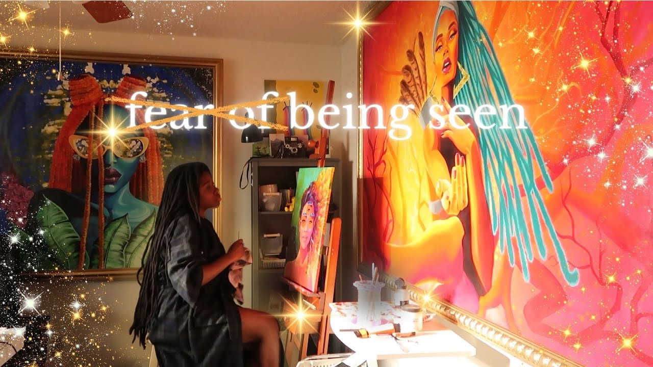 I AM worthy of being seen ✨ Creative Confidence Affirmations for Artists & more