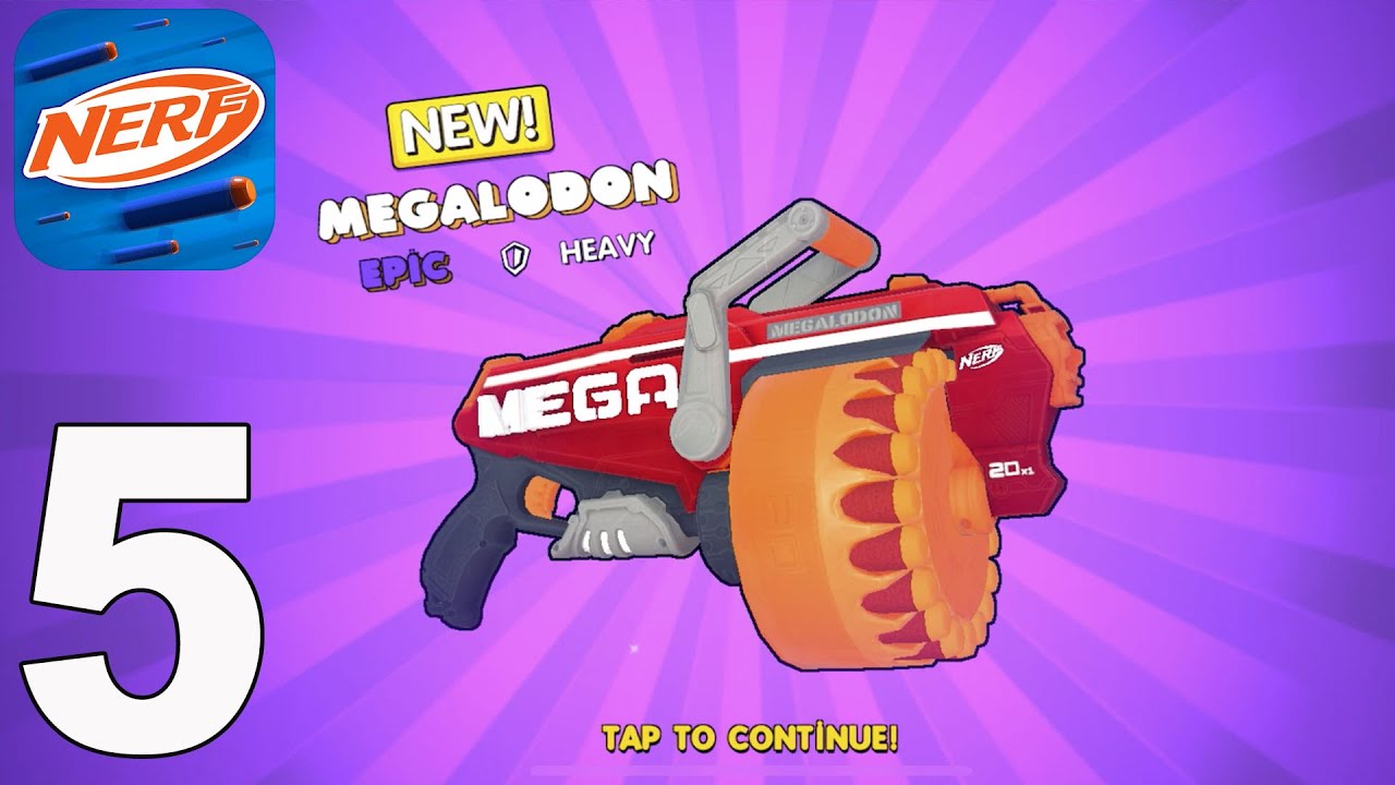NERF: Superblast - Gameplay Walkthrough Part 5 - MASSIVE Update 60fps😍(iOS,Android)