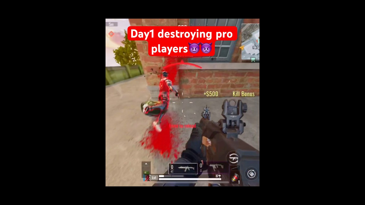 Noob vs pro players🤯 Blood strike mobile #bloodstrike #bloodstrikemobile #gaming #shorts