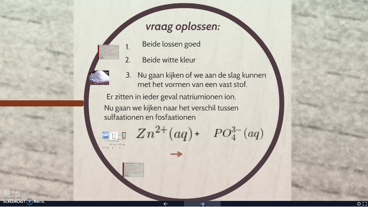 VMBO T4 Zouten onderdeel 5 zouten herkennen