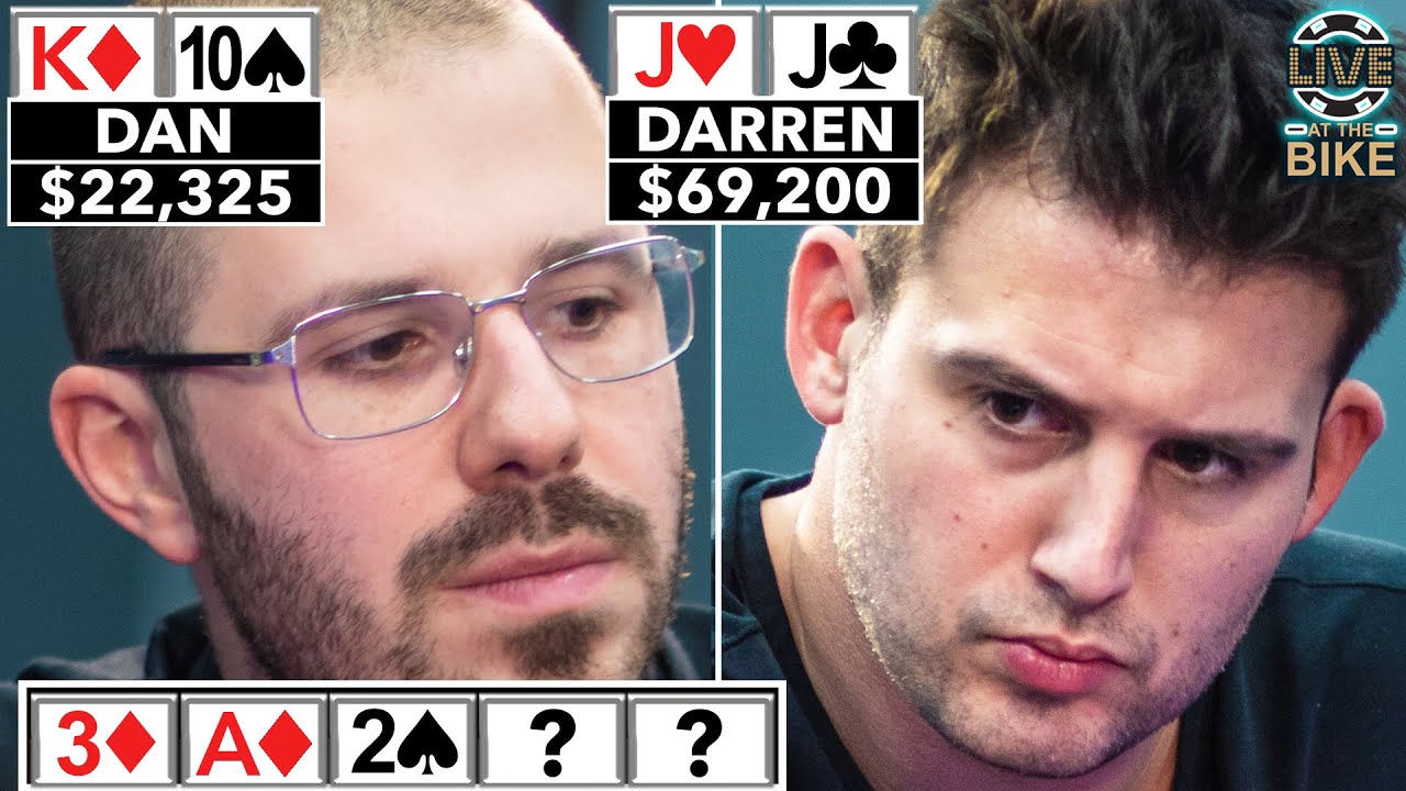 WOW WHAT A CALL!!! Darren Elias vs Dan Smith ♠ Live at the Bike!