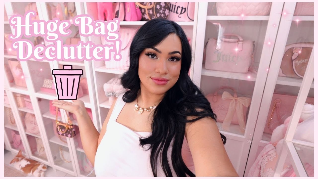FINALLY DECLUTTERING MY BAGS!