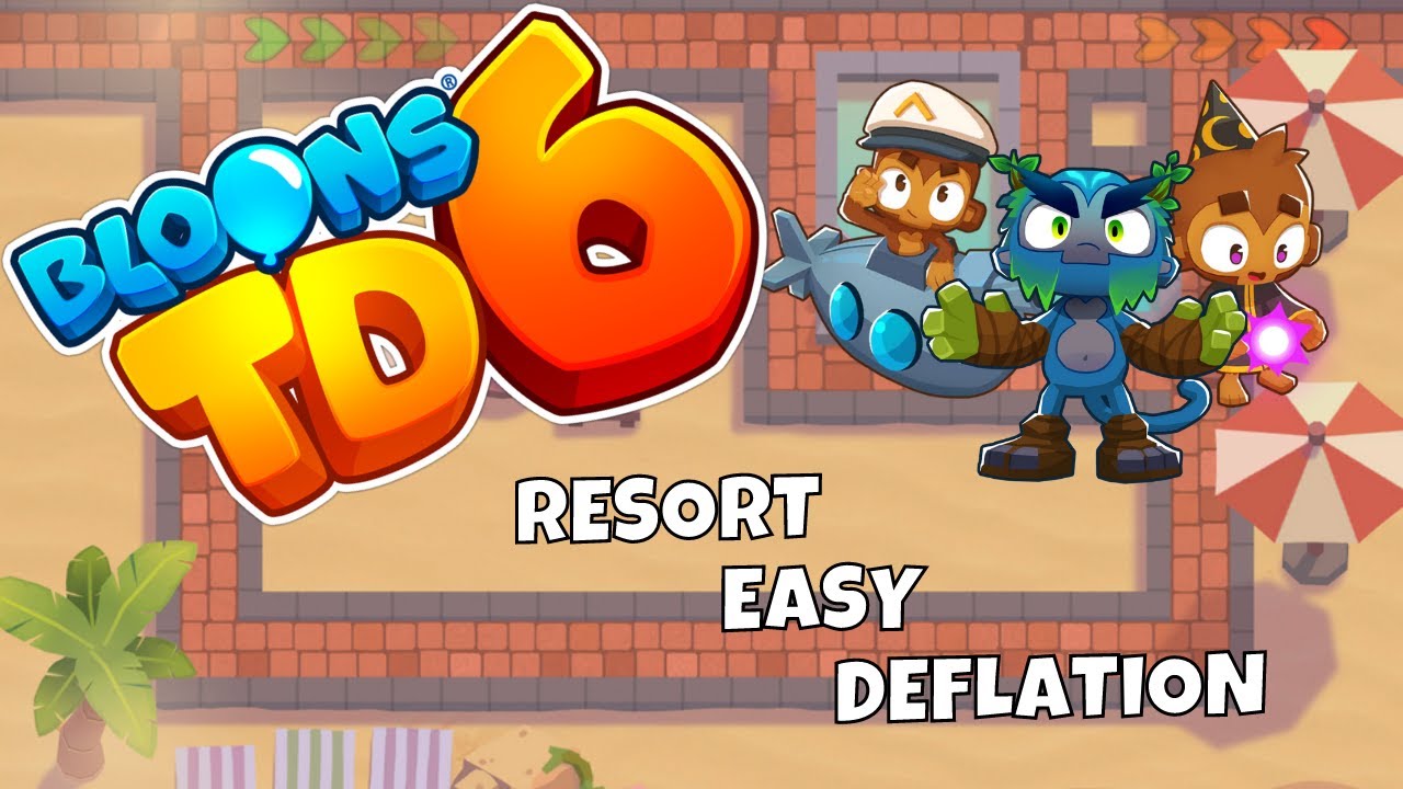 Bloons TD6 - Resort - Easy - Deflation (2021)