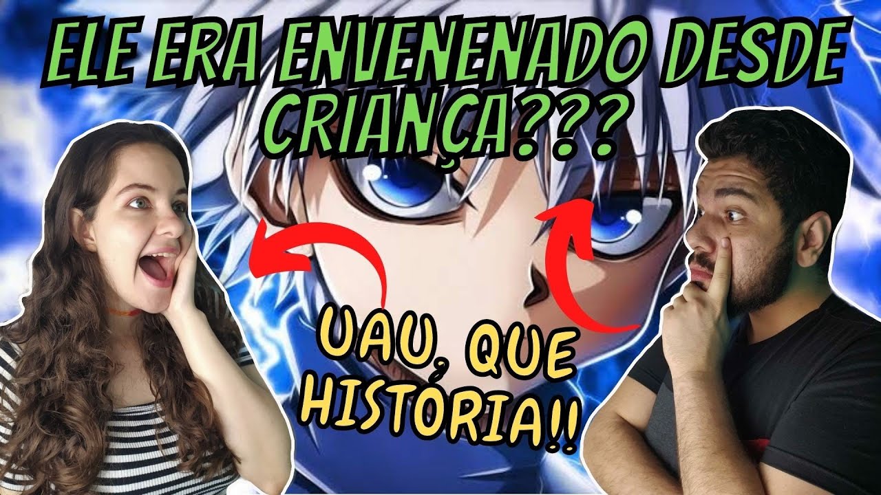 REACT | Rap do Killua (Hunter x Hunter) | MEU NOME COME&Ccedil;A COM KILL | 7 Minutoz