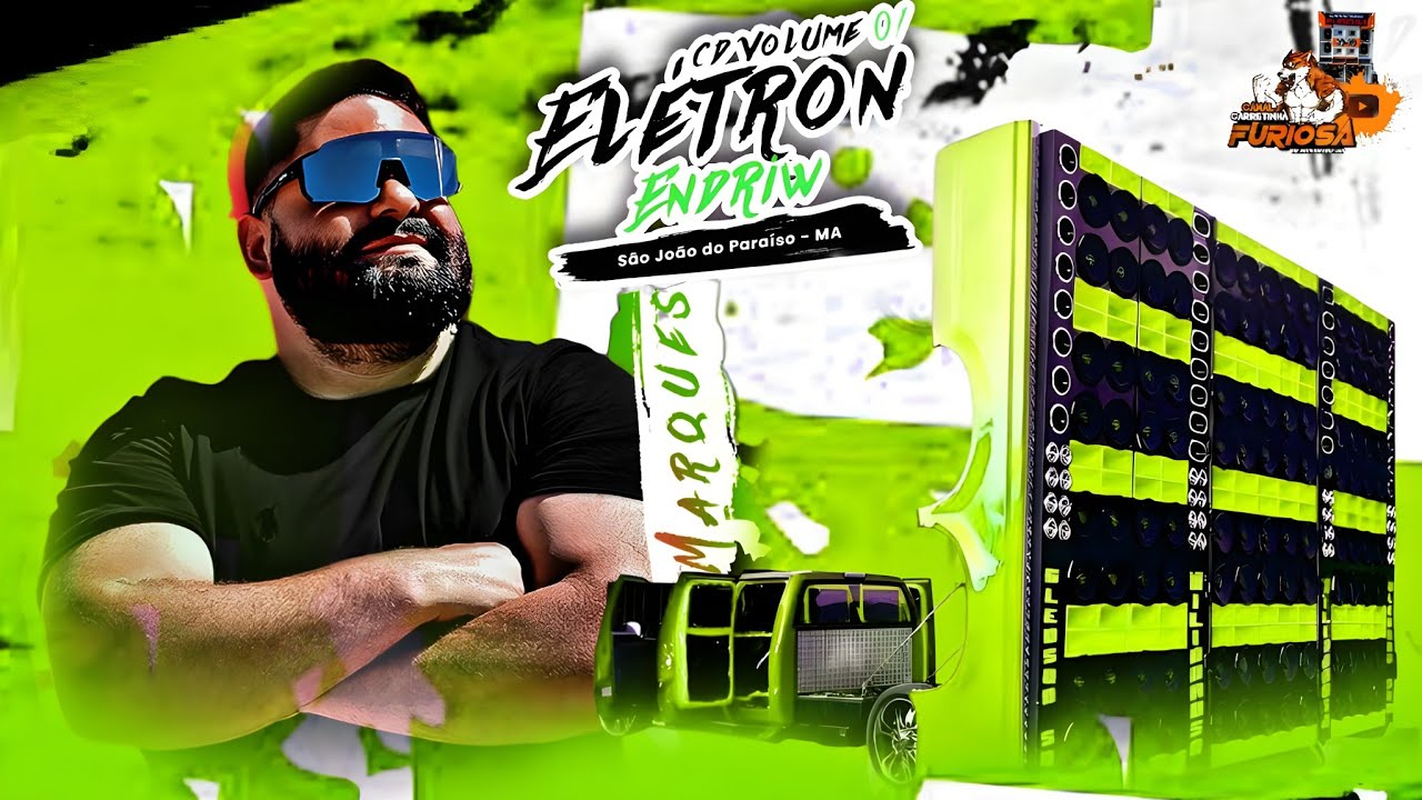 CD AO VIVO DANCE COMERCIAL REMIX ELETRON ENDRIW VOLUME 01  MARQUES DJ 