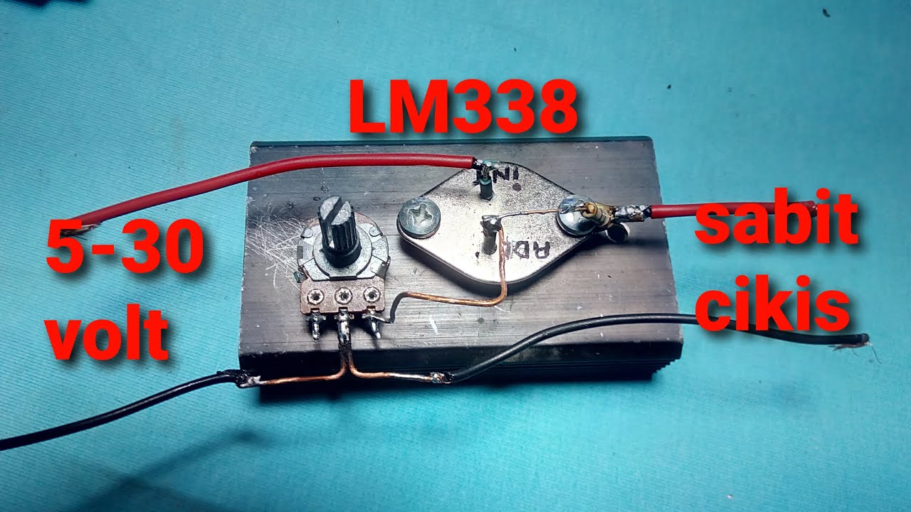 ЦЕПЬ ПОСТОЯННОГО НАПРЯЖЕНИЯ С LM338