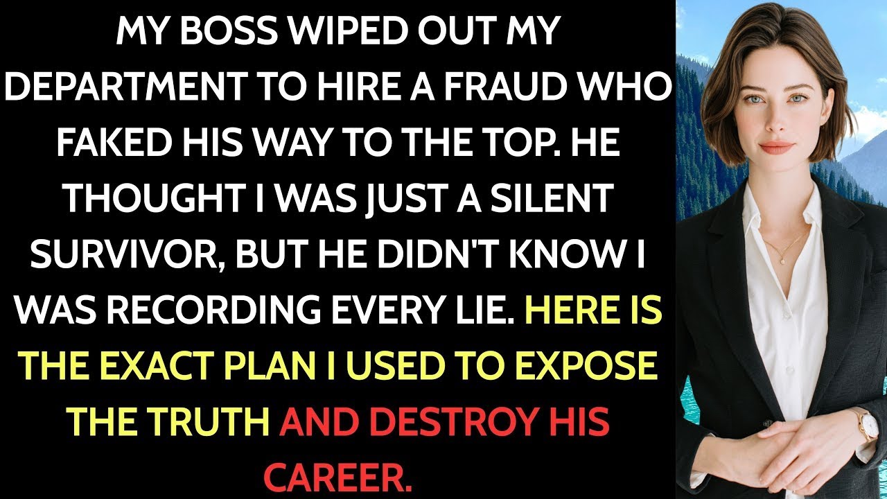 My Boss Fired My Entire Team for His “Golden Hire” — It Ended His Career