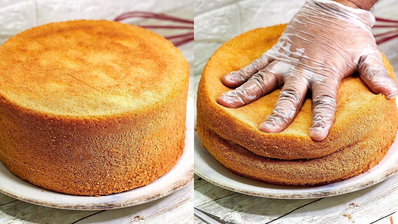 FAÇA O PÃO DE LÓ PROFISSIONAL COM 3 INGREDIENTES MAIS FAMOSO DA INTERNET