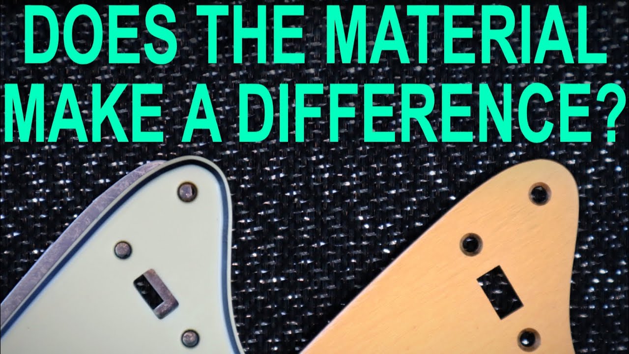 Gold Anodized vs Mint: Does this Jazzmaster Pickguard Make a Difference?