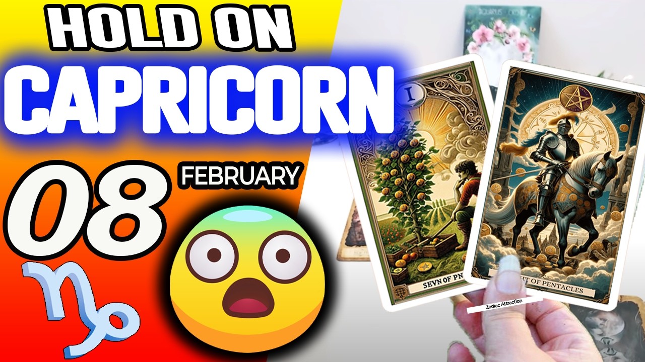 Capricorn ♑HOLD ON😱BECAUSE YOUR SUCCESS WILL BE GIANT!🍀🤑💵 horoscope for today FEBRUARY 8 2026 ♑