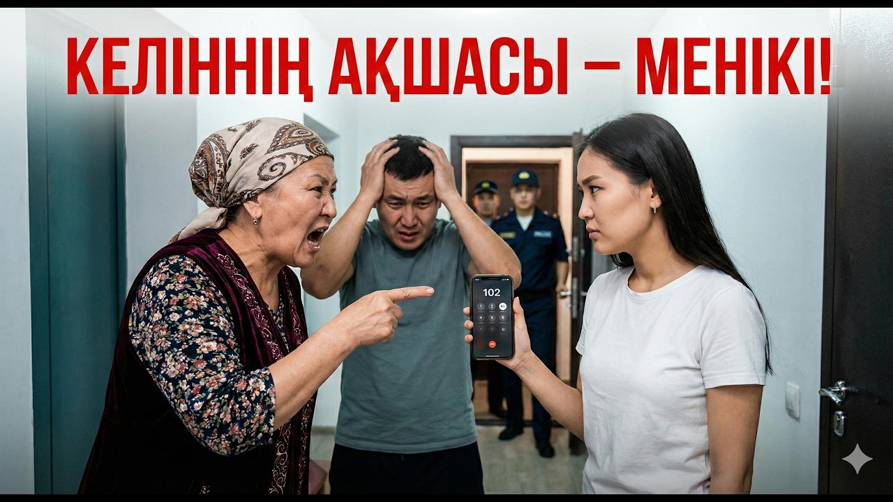 МАСҚАРА! Енем ұрлық жасап ұсталды да: «Мен сенің енеңмін, маған болады!» деді.