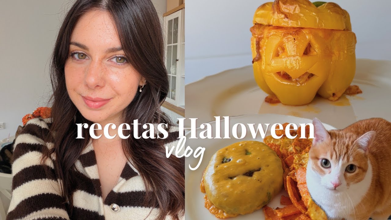 Recetas de Halloween 🎃 Aparece un gato en mi puerta y vendo libros en Vinted 📚