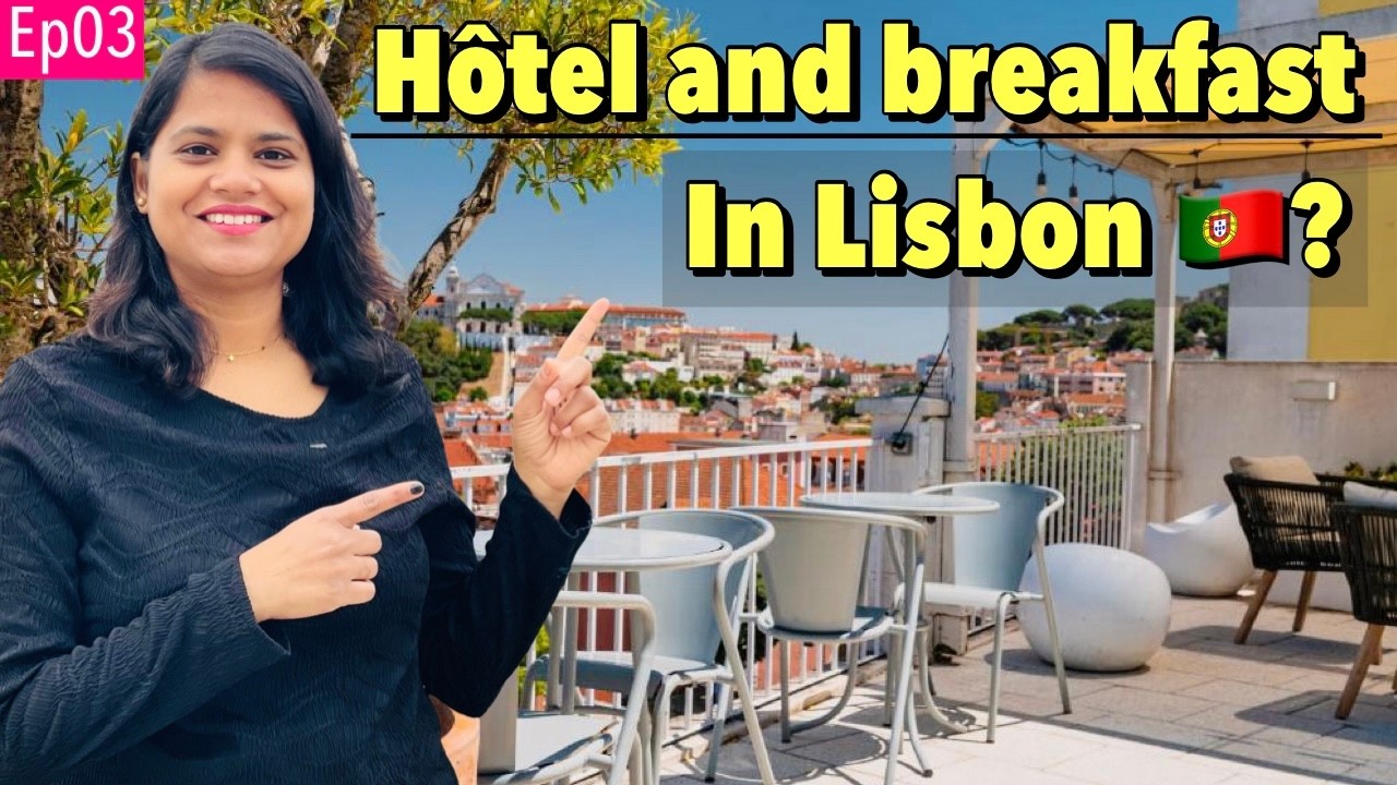 What We Got for €100 in Lisbon 🇵🇹 (Full Room Tour + Breakfast)
