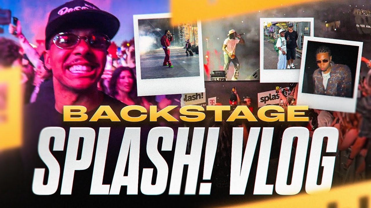 2 TAGE SPLASH 🔥 PLÖTZLICH MIT SKI AGGU AUF BÜHNE 😱