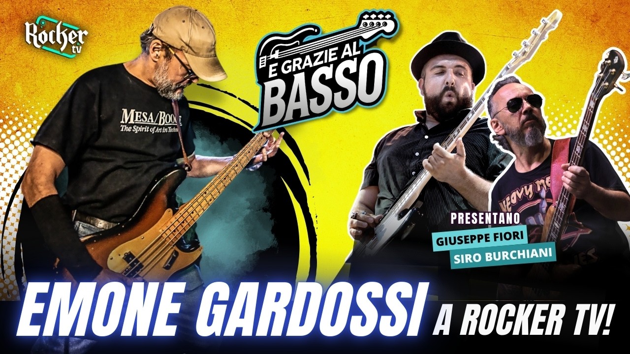 🔴 EMONE GARDOSSI a E GRAZIE AL BASSO! INTERVISTA E MUSICA LIVE