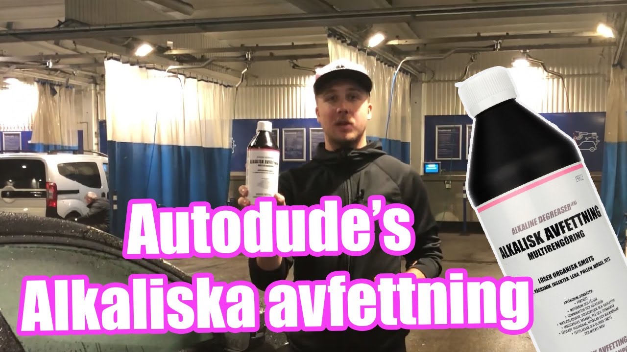 Autodude's Alkaliska Avfettning - Så mångsidig är den!