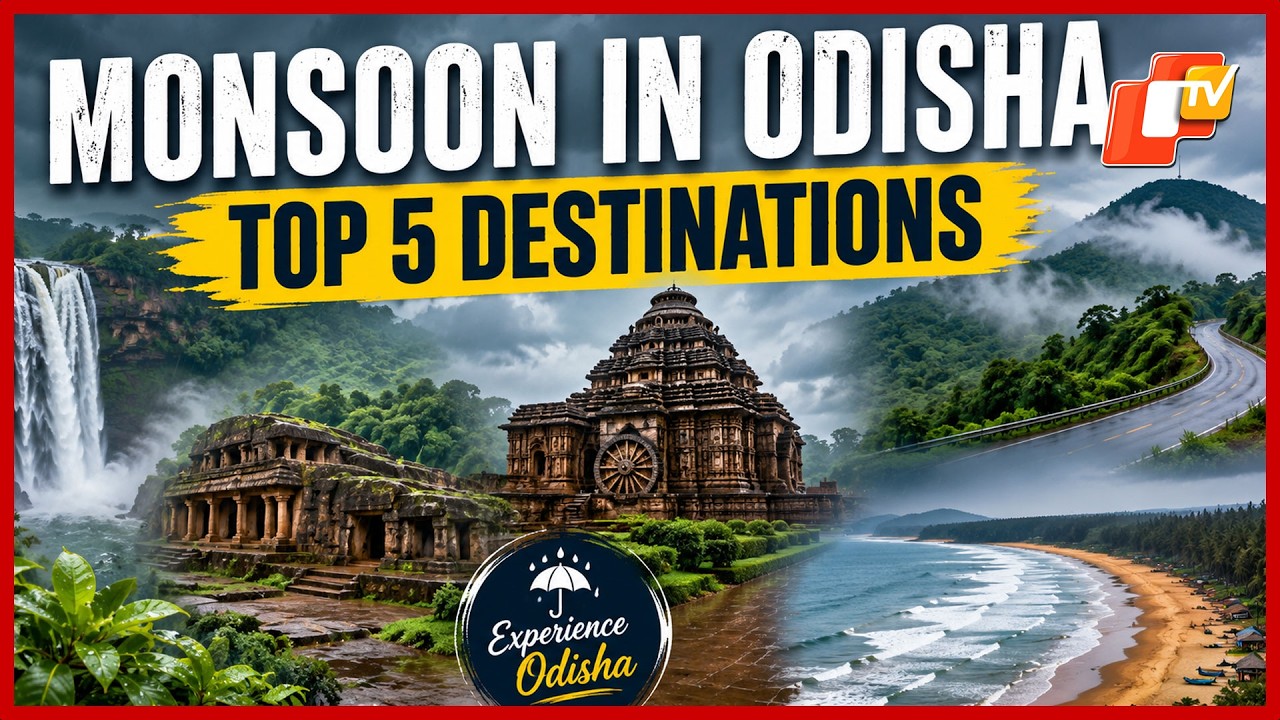Top 5 Places To Visit In Odisha During Monsoon Season