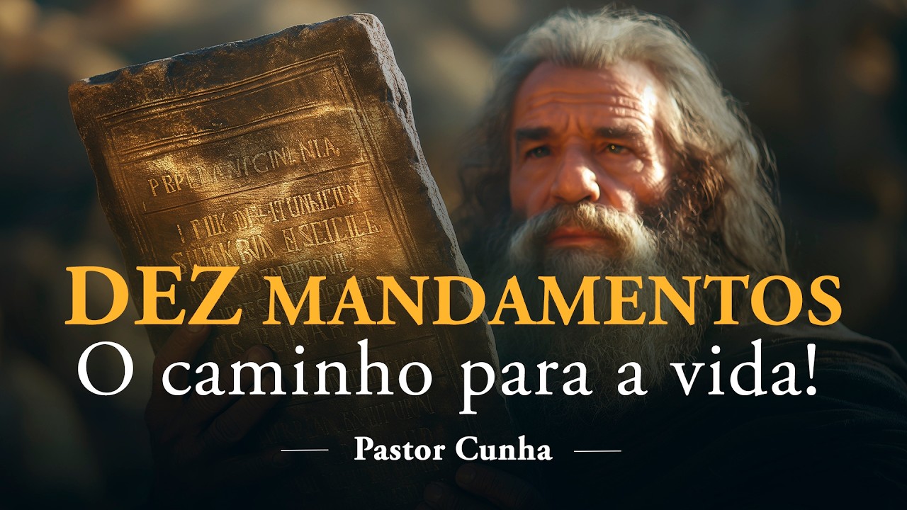 Dez mandamentos - O caminho para a vida - Ex 20.1-17 - Pastor Cunha