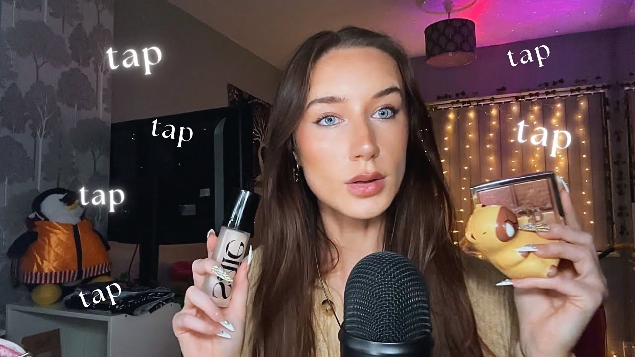 ASMR tapping on tingly items in my room 💤