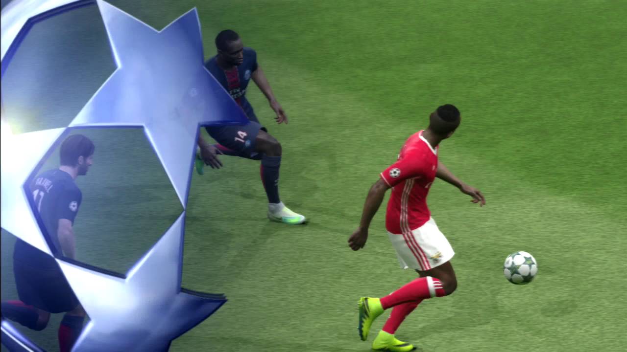 PES 2017 Champions League Paris Saint Germain vs Benfica 3-0 Semi Final 2nd Leg