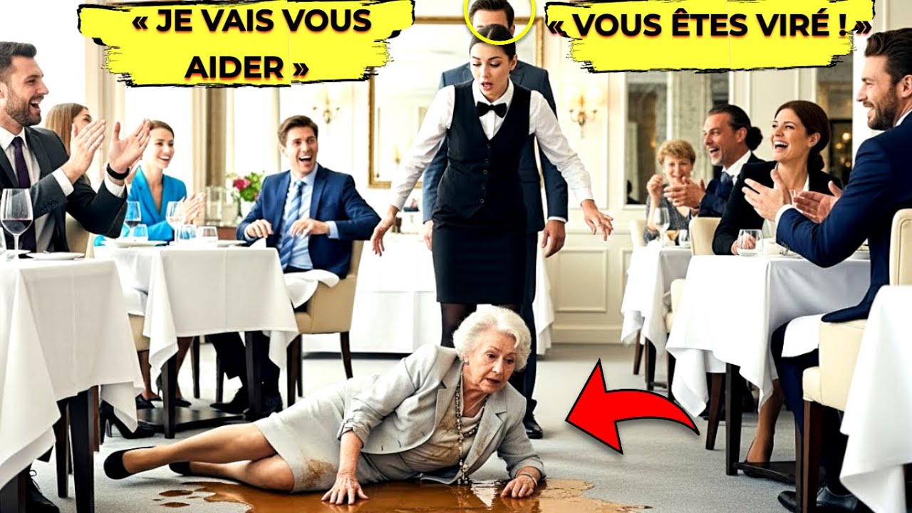 Tout le monde se moquait de la serveuse, mais elle était la seule à aider la mère du milliardaire.