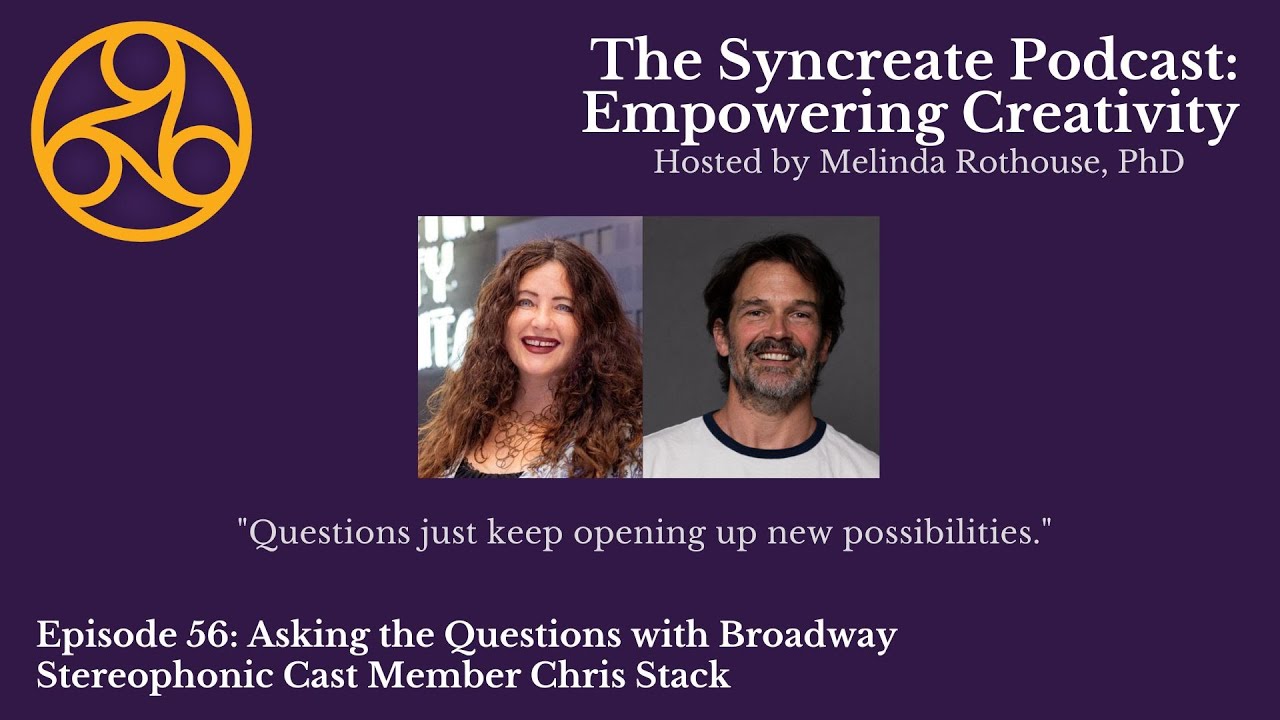 Syncreate Podcast Episode 56 [VIDEO]: Broadway Stereophonic Cast Member Chris Stack