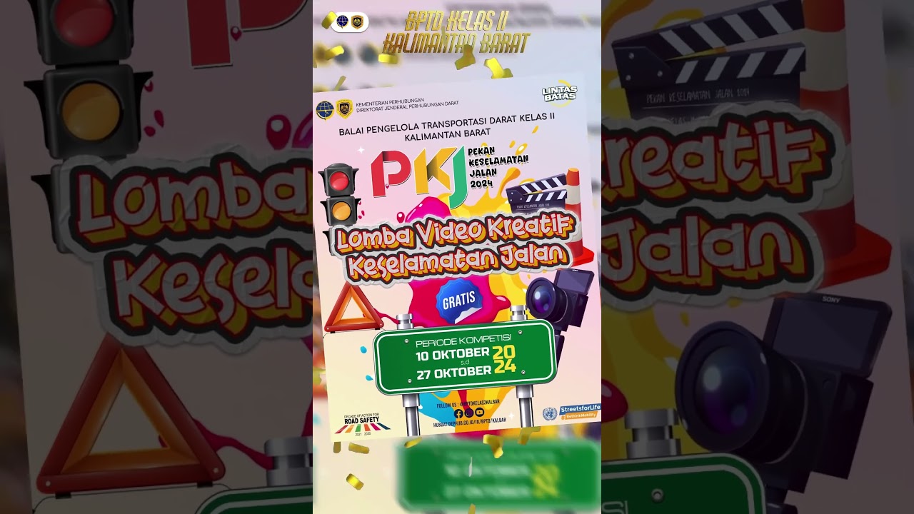 Lomba video kreatif #kemenhub151 #ditjenhubdat #pkj