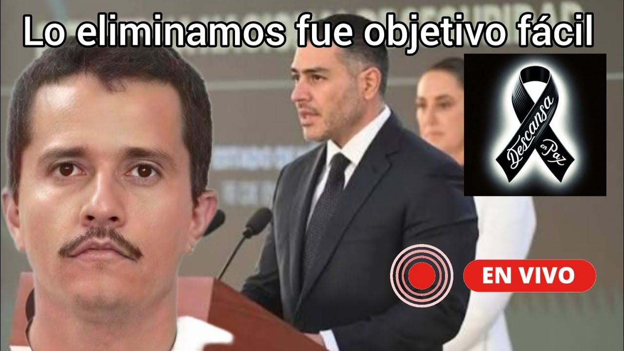 🔴 &Uacute;ltima Hora: Habla Harfuch tras la muerte de 