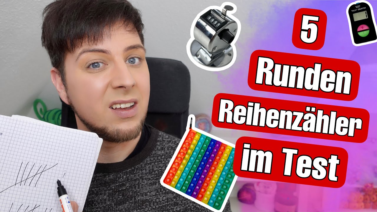 Ich teste verschiedene Reihen/Rundenzähler| Häkeln und Stricken