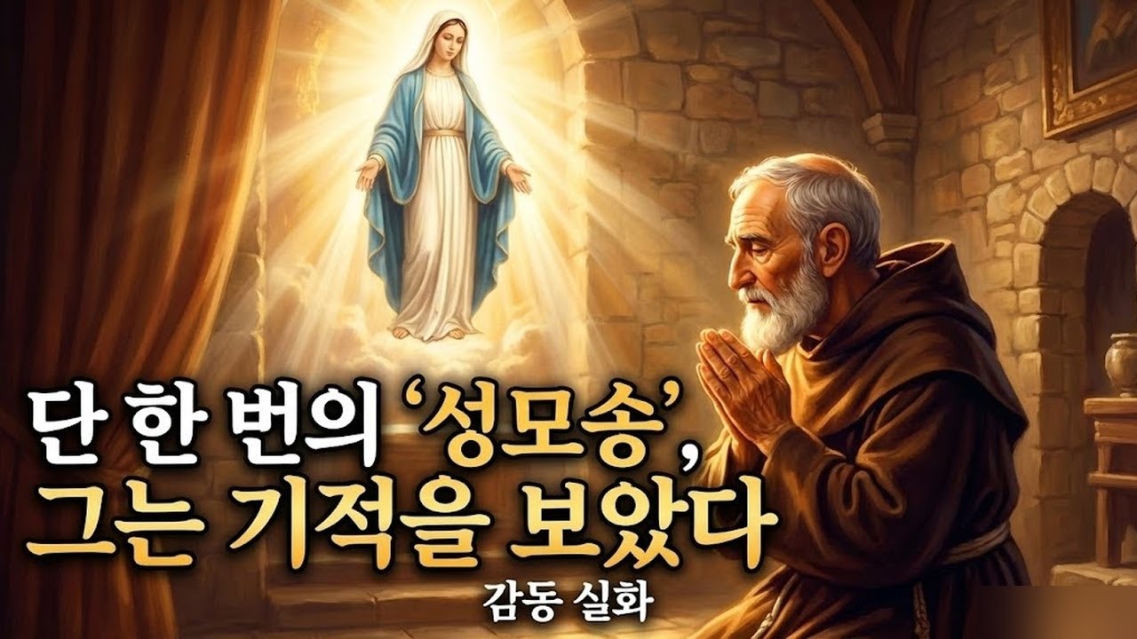 단 한 번의 성모송이 영혼을 구원하는 강력한 힘 | 비오 신부