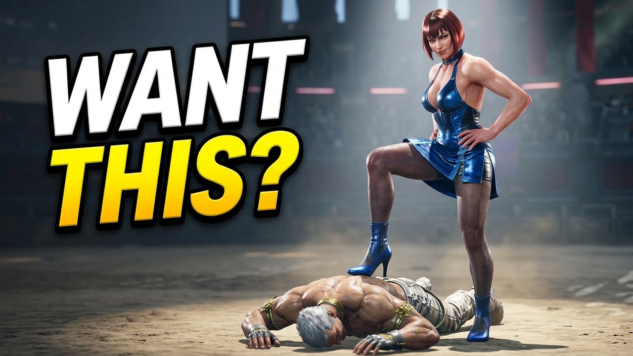 messing around in ranked match tekken 8 anna