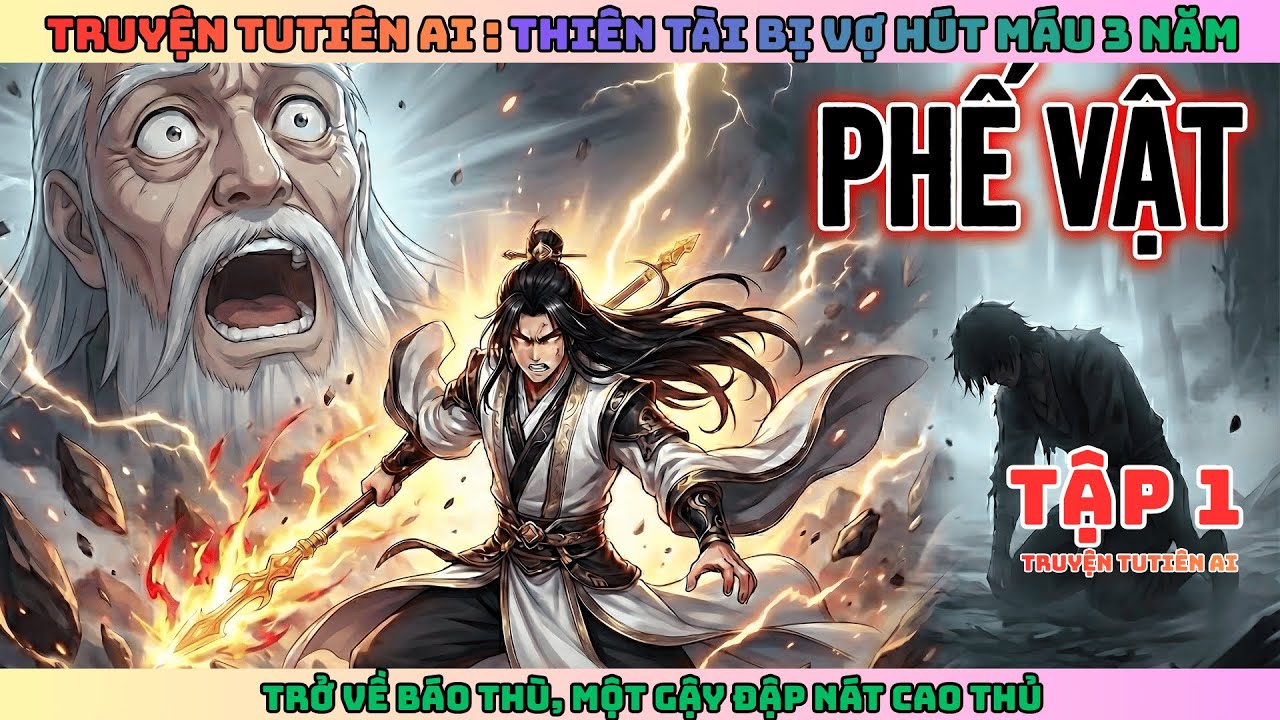 Thiên Tài Bị Vợ Hút Máu 3 Năm 💥 Trở Về Một Gậy Đập Nát Cao Thủ [ Tập 1]