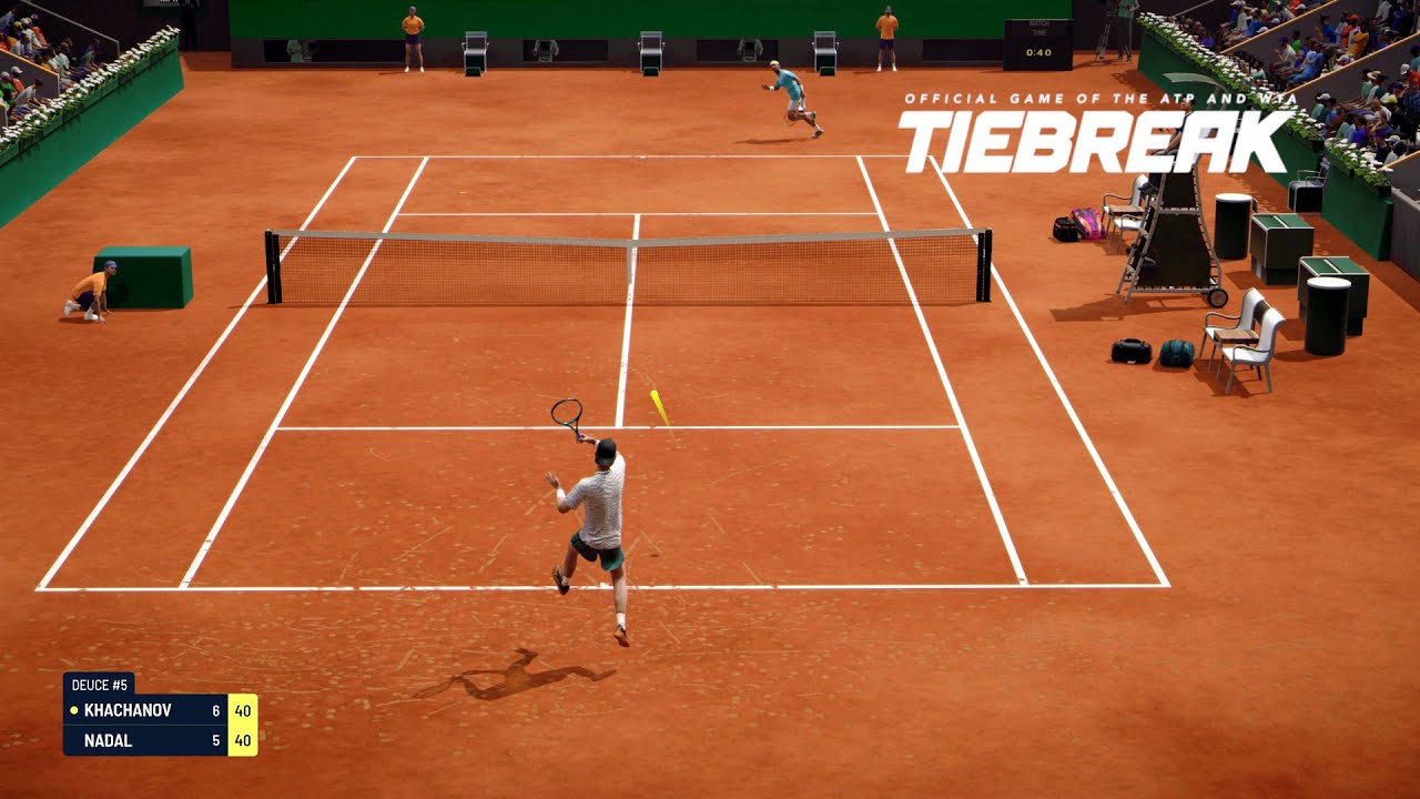 TIEBREAK - Karen Khachanov Vs Rafael Nadal I Roland Garros I Legendary AI (PS5)