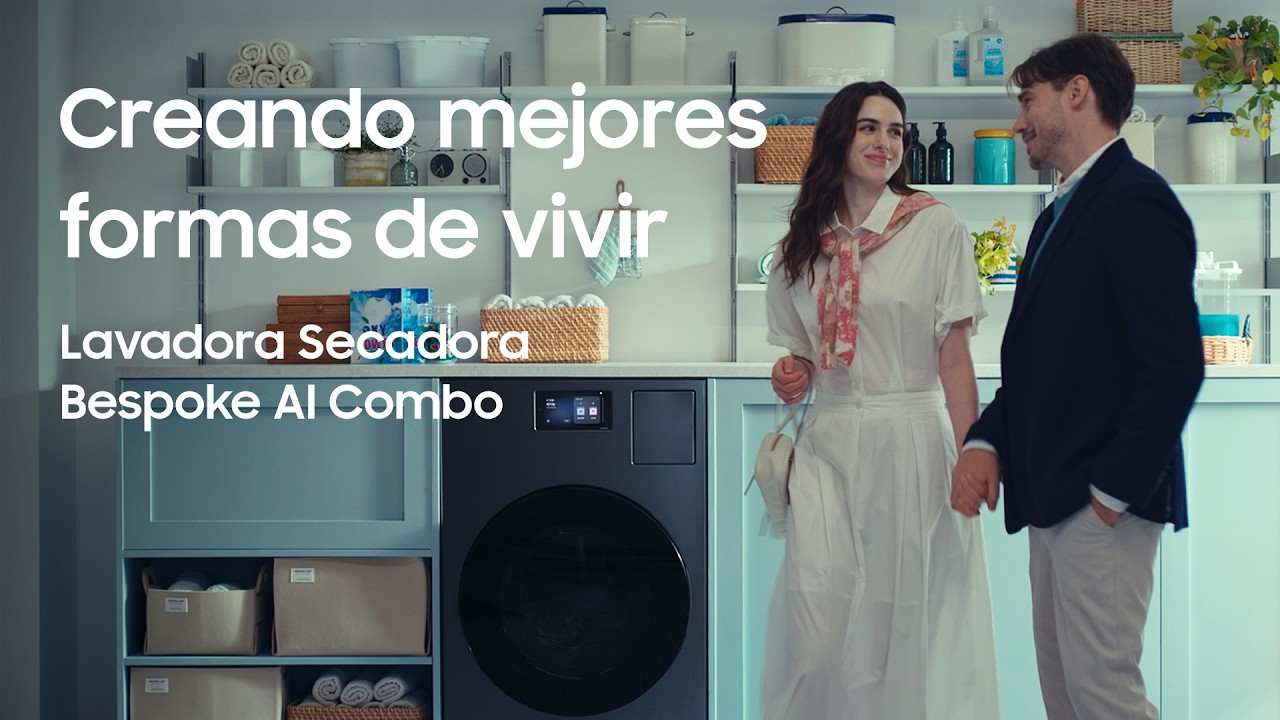 Crafting Better Ways to Life I Bespoke AI Laundry ComboI Samsung