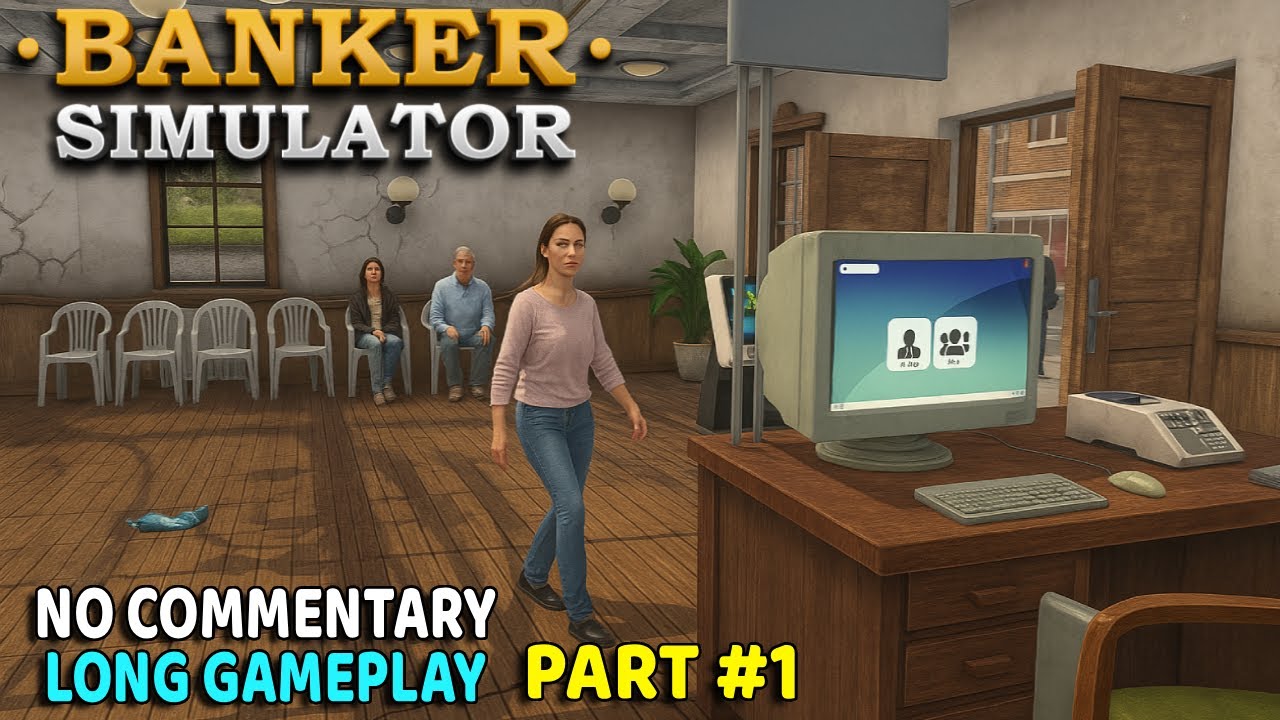 Banker Simulator PART #1 | No Commentary Long Gameplay