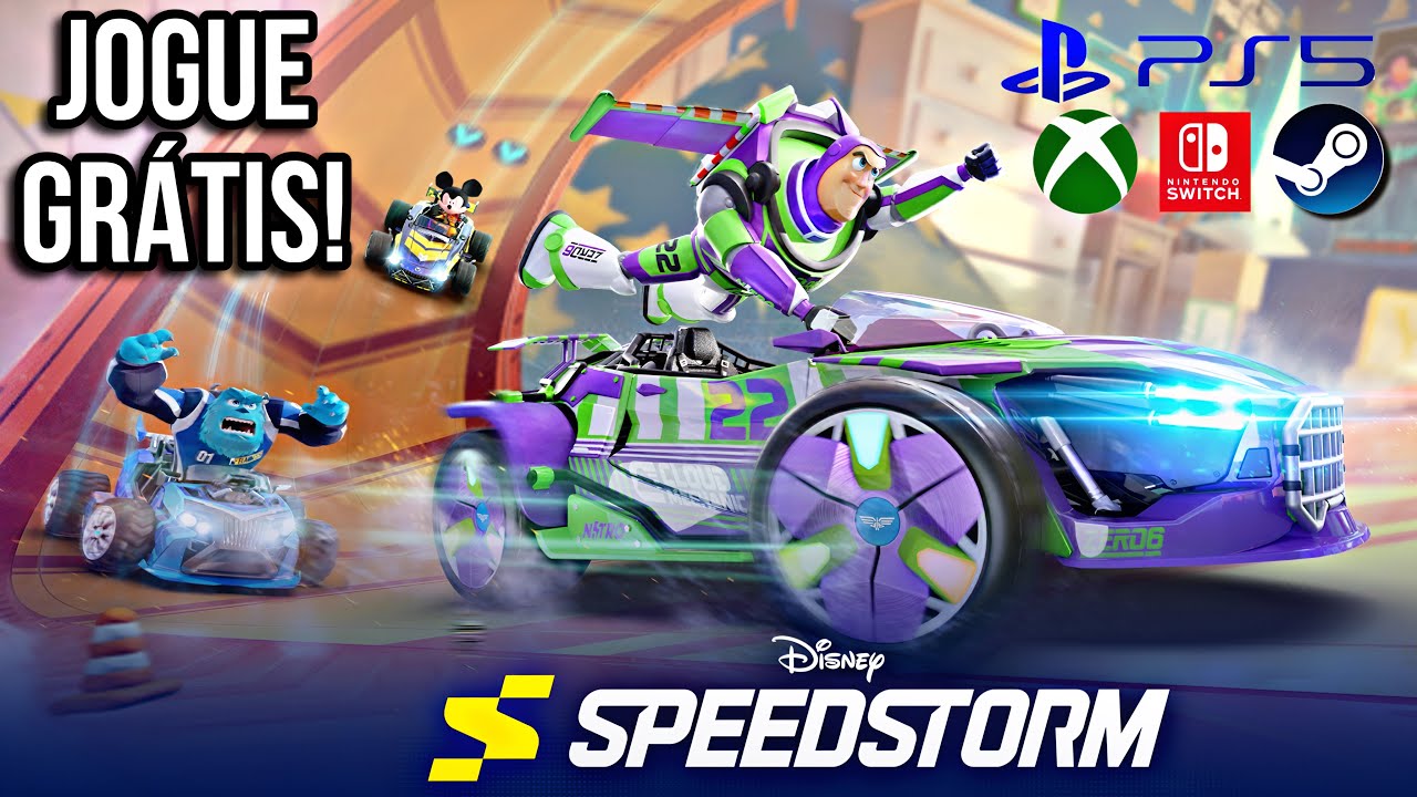 CHEGOU JOGO GRÁTIS DISNEY SPEEDSTORM BAIXE AGORA E DIVIRTA-SE! PETER TOYS