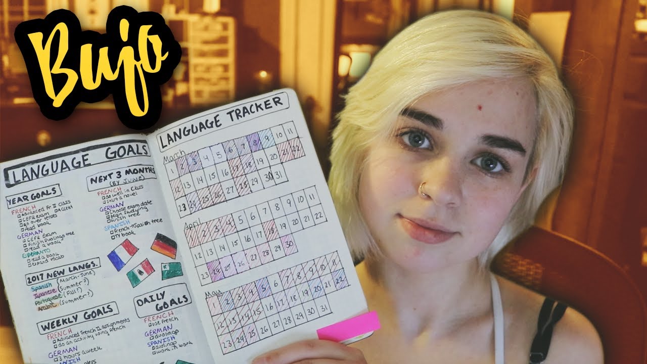 Using a Bullet Journal in Language Learning!