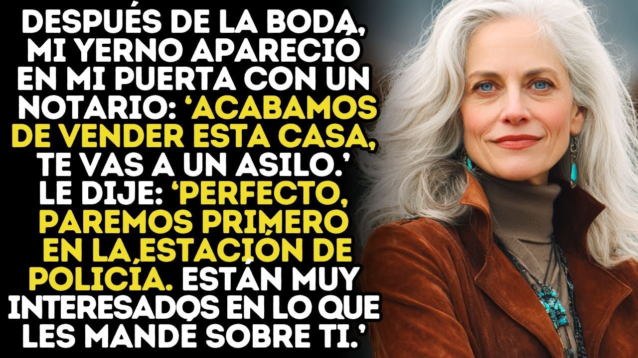 Mi Yerno Se Casó Con Mi Hija Para Quedarse Con Mi Casa. Él Llegó Después De La Boda Con Un Notario