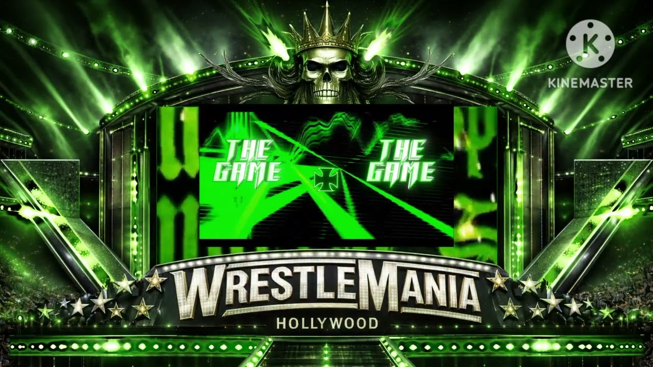 Triple H Stage Animation WrestleMania 