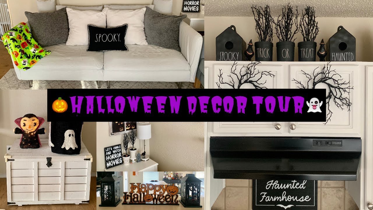 Halloween Home Decor Tour 2019 | Rae Dunn Halloween Collection