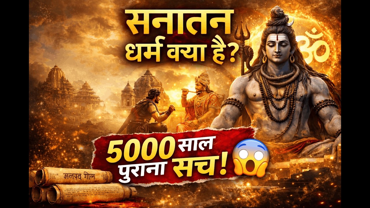 सनातन धर्म क्या है? 5000 साल पुराना सच जिसने दुनिया बदल दी! 😳
