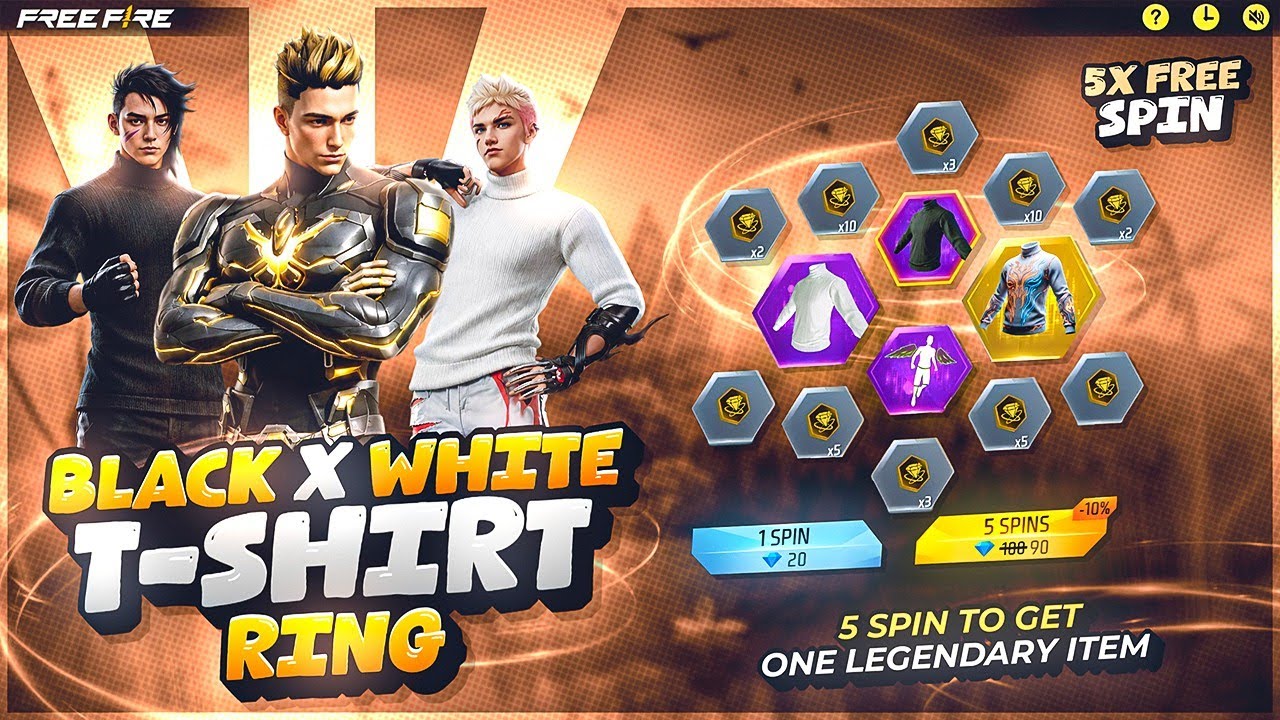 Black T Shirt Return Confirm ফাইনালি আসছে 😍 | Ff New Event Bd Server | Free Fire New Event