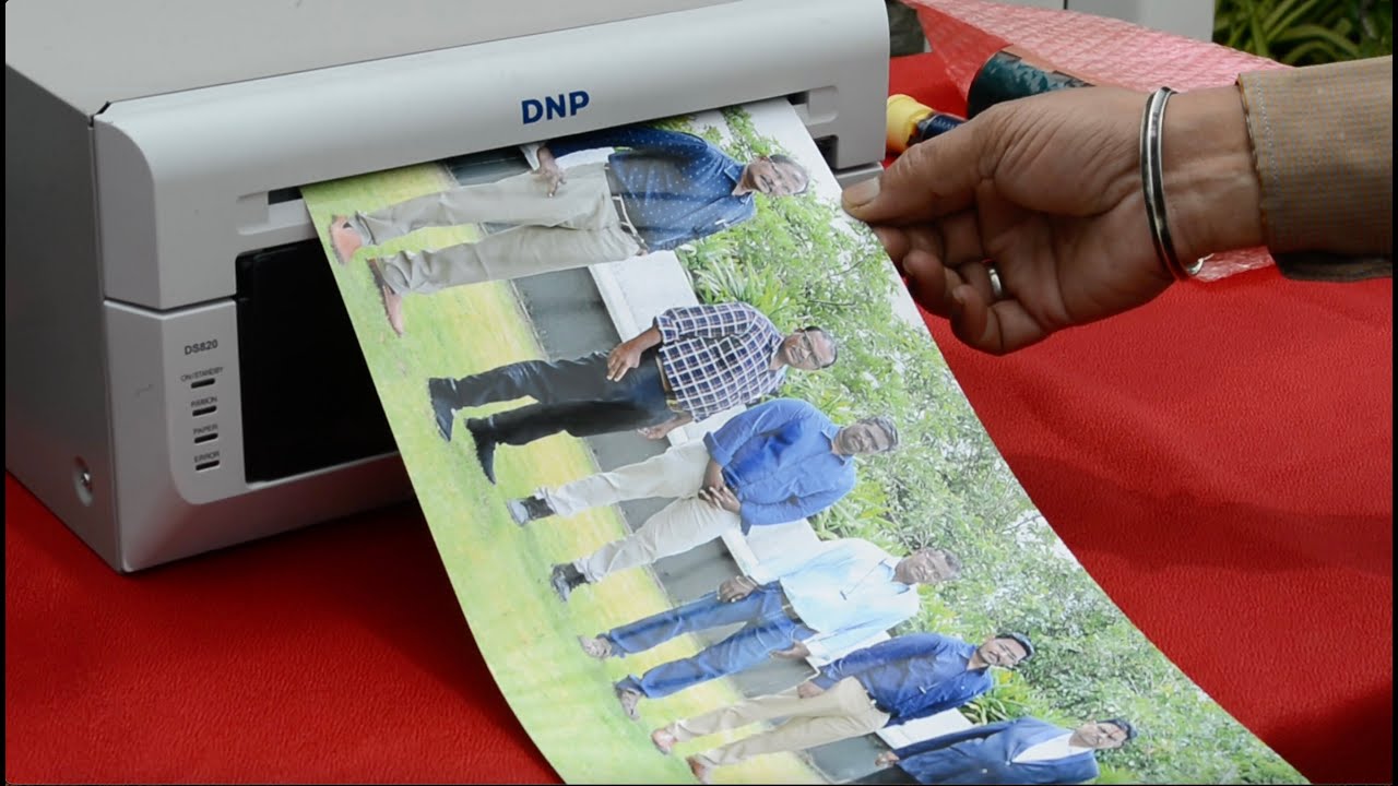 Print panoramic photos with DS820 by DNP
