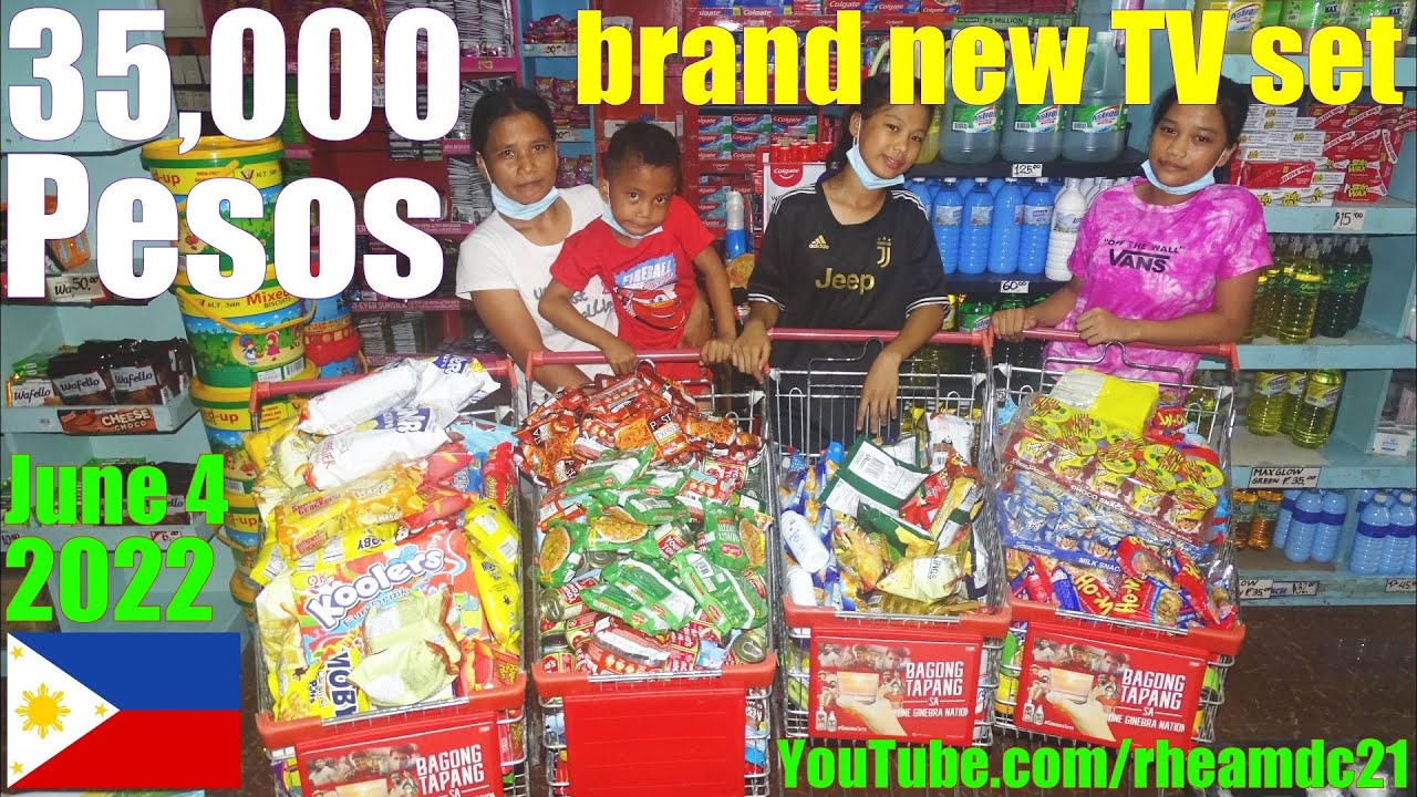 A Brand New TV Set, Electric Fan and Small Business for this Filipino Family. Helping in Philippines