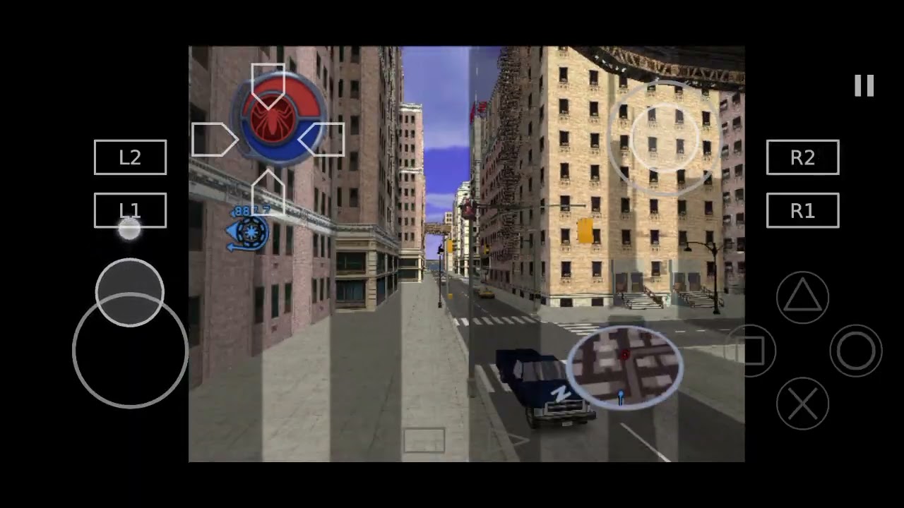 SPIDERMAN PS2 (AetherXs2) gameplay | Mali G80 | Android Gameplay.